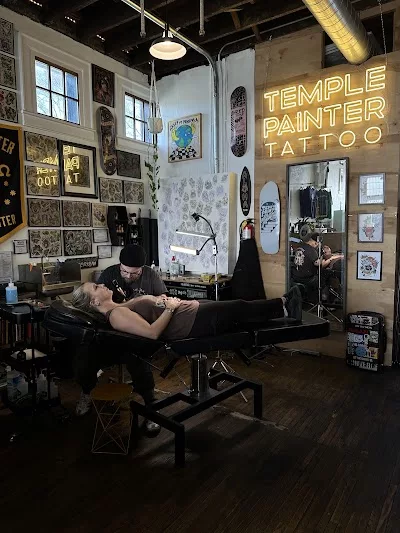 Temple Painter Tattoo